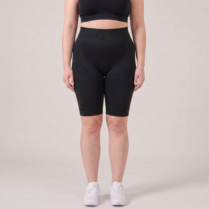 Sira Sculpt Anti-Chafing 3D Shorts on-body