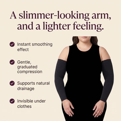 A slimmer-looking arm and a lighter feeling