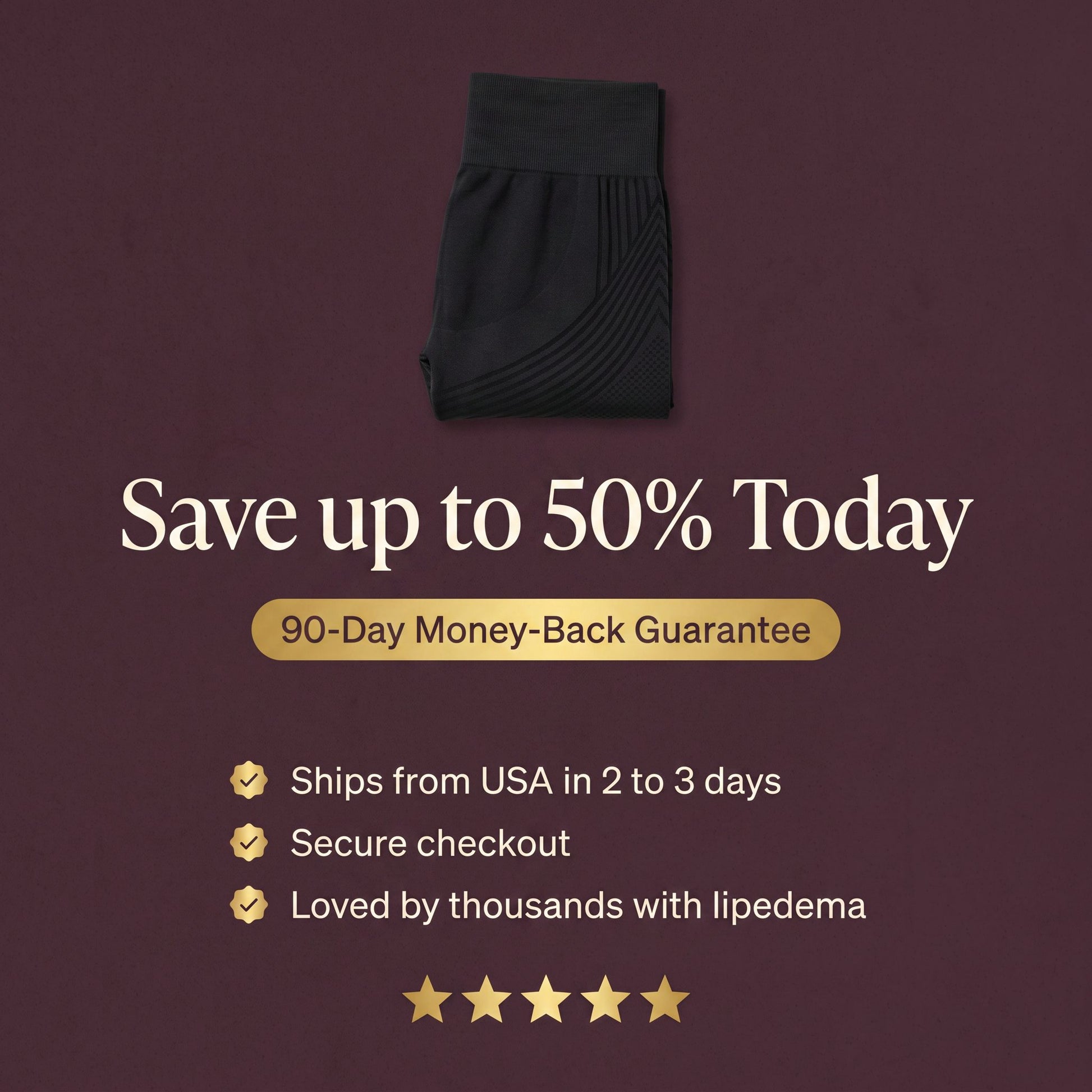 Save up to 50 percent, 90-day money-back guarantee